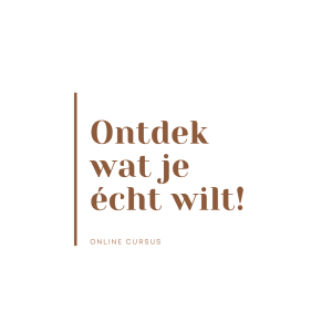 online cursus: ontdek wat je écht wilt