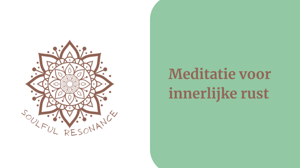 Meditatie voor innerlijke rust